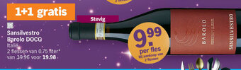 Albert Heijn Sansilvestro Barolo DOCG aanbieding