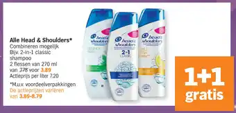 Albert Heijn Alle Head & Shoulders 270ml aanbieding