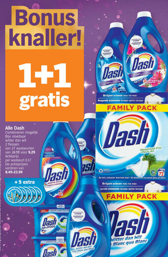 Albert Heijn Alle Dash aanbieding