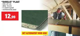 Hubo Durelis plaat aanbieding