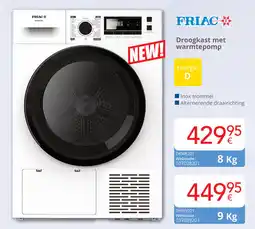 Eldi Friac Droogkast met warmtepomp aanbieding