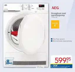 Eldi AEG Droogkast met warmtepomp TR78L10Z aanbieding