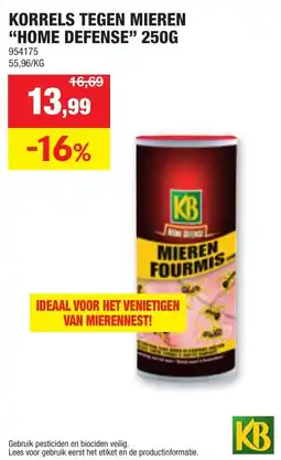 Hubo Korrels tegen mieren home defense aanbieding