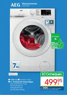 Eldi AEG Wasautomaat LF62R7400 aanbieding