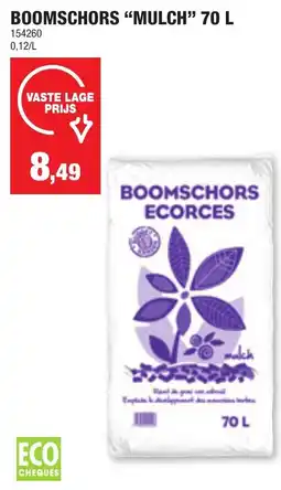 Hubo Boomschors mulch aanbieding