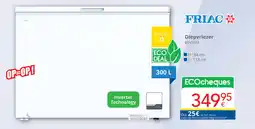 Eldi Friac diepvriezer BDV3032 aanbieding