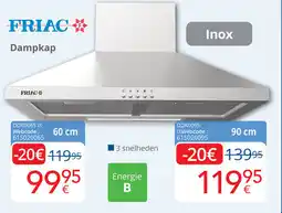 Eldi Friac Dampkap aanbieding