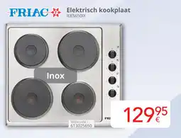 Eldi Friac elektrisch kookplaat IEK5650IX aanbieding