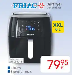 Eldi Friac Airfryer AIF 6018 GS aanbieding