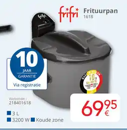 Eldi frifri Frituurpan 1618 aanbieding