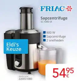 Eldi Friac Sapcentrifuge SC1080 IX aanbieding