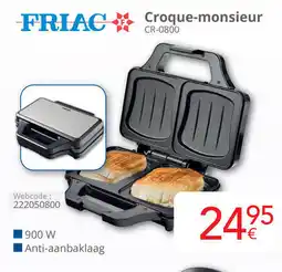 Eldi Friac Croque-monsieur CR-0800 aanbieding