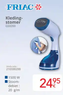 Eldi Friac Kledingstomer GS0200 aanbieding