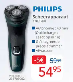 Eldi Philips Scheerapparaat X3002/00 aanbieding