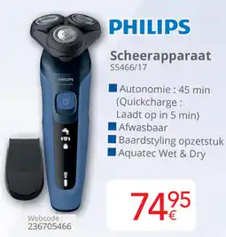 Eldi Philips Scheerapparaat S5466/17 aanbieding