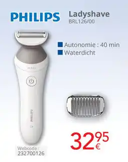 Eldi Philips Ladyshave BRL126/00 aanbieding