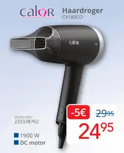 Eldi calor Haardroger CV180CO aanbieding