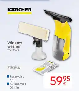 Eldi Karcher Window washer WV1 PLUS aanbieding