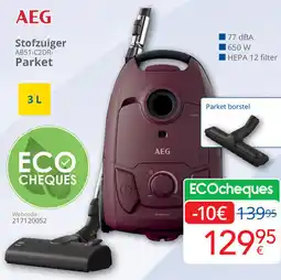 Eldi AEG Stofzuiger AB51-C2DR- Parket aanbieding