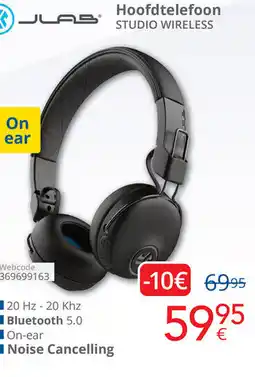 Eldi JLab Hoofdtelefoon STUDIO WIRELESS aanbieding