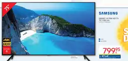 Eldi Samsung smart ultra hd tv UE75DU7190UXXN aanbieding
