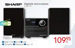 Eldi Sharp Digitale micro-keten XL-B517D aanbieding