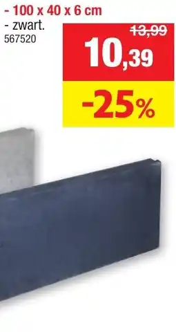 Hubo Boordsteen aanbieding