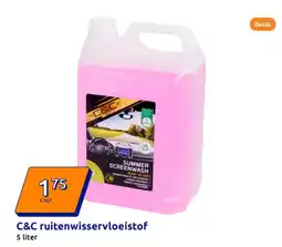 Action C&C ruitenwisservloeistof aanbieding