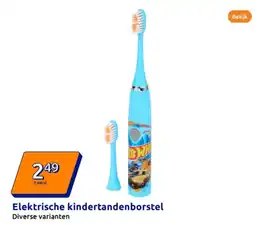 Action Elektrische kindertandenborstel aanbieding