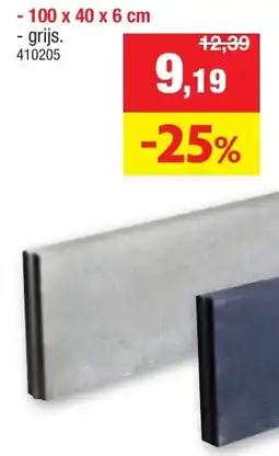 Hubo Betonnen boordsteen aanbieding