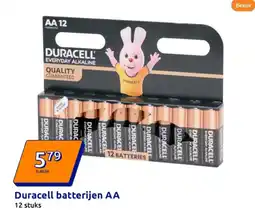 Action Duracell batterijen AA aanbieding