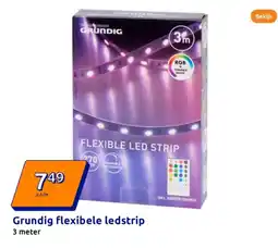 Action Grundig flexibele ledstrip aanbieding