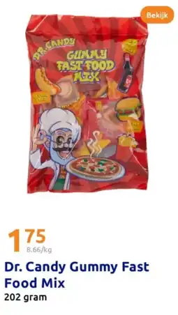 Action Dr. Candy Gummy Fast Food Mix aanbieding