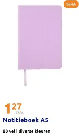 Action Notitieboek A5 aanbieding