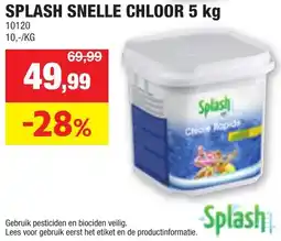 Splash snelle chloor