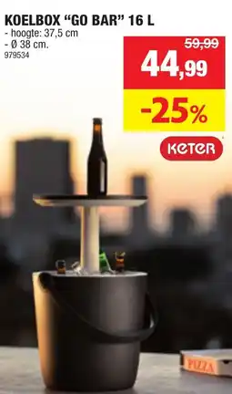 Hubo Koelbox go bar 16 l aanbieding