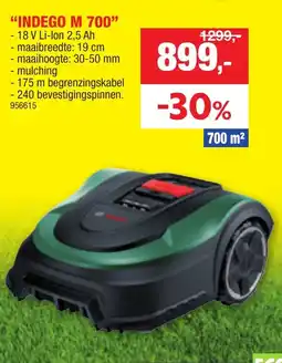 Hubo Robotmaaier INDEGO M 700 aanbieding