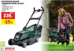 Hubo Elektrische maaier ADVANCED ROTAK 40-650 aanbieding
