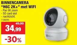 Hubo Binnencamera H6C 2K+ met WIFI aanbieding
