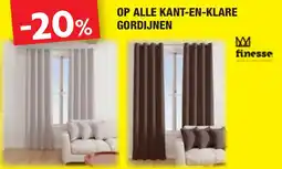 Hubo Op alle kant-en-klare gordijnen aanbieding