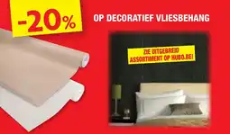 Hubo Op decoratief vliesbehang aanbieding