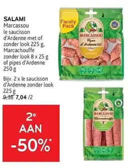 Alvo Salami Marcassou aanbieding