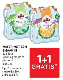 Alvo Spa Touch Water Met Een Smaakje aanbieding