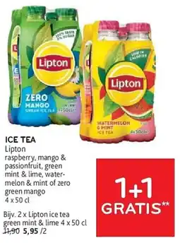 Alvo Lipton Ice Tea aanbieding