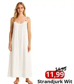 NH Market Strandjurk Wit aanbieding