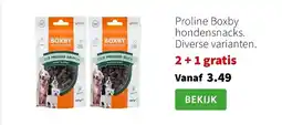 Intratuin Proline Boxby hondensnacks aanbieding