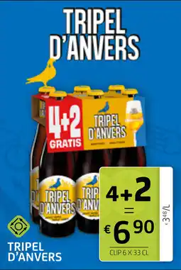 BelBev Tripel d'anvers aanbieding