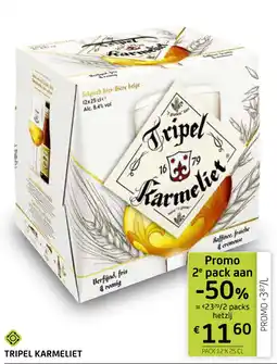BelBev Tripel karmeliet aanbieding