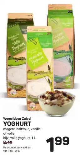 Ekoplaza Weerribben Zuivel Yoghurt aanbieding