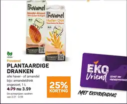 Ekoplaza Plantaardige dranken aanbieding